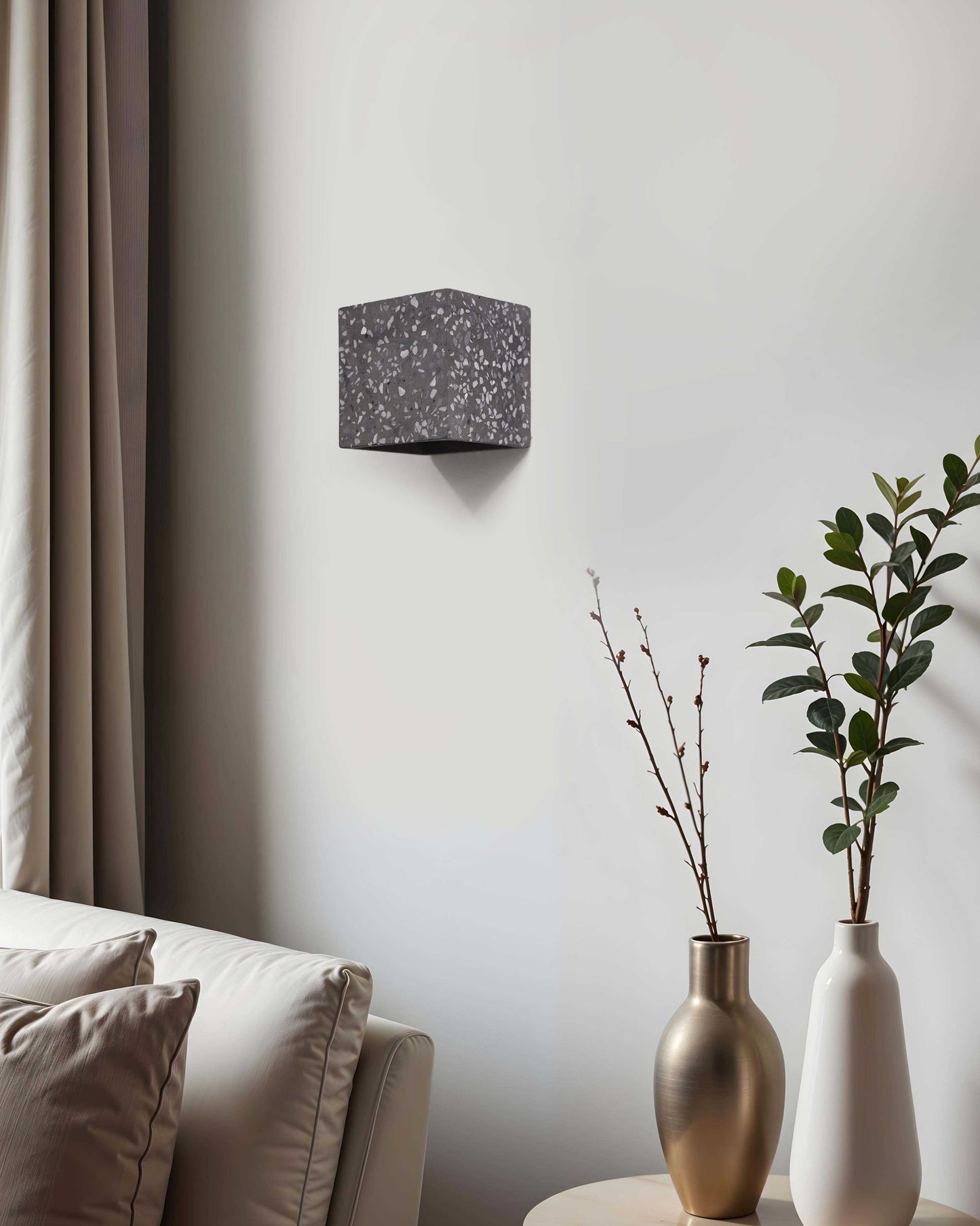 Terrazzo Wall Sconces - Black