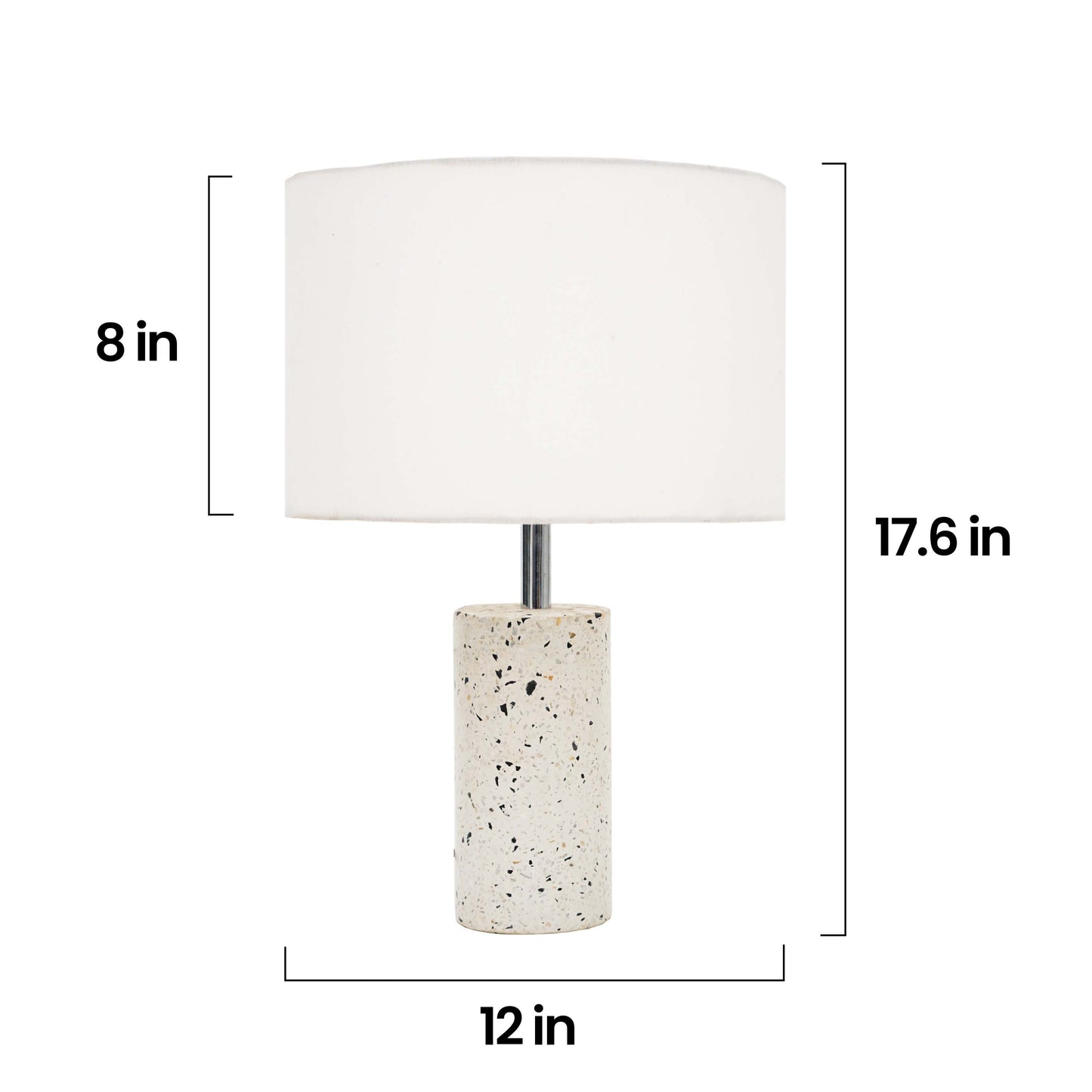 Terrazzo Table Lamps - Cylinder Terra