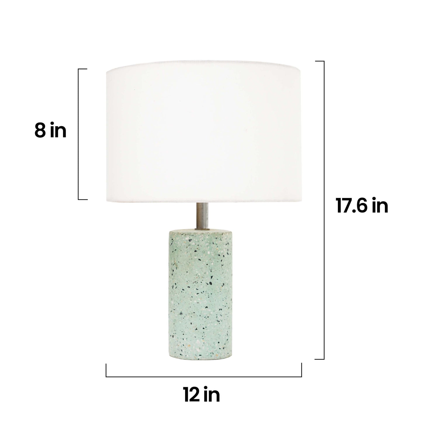 Terrazzo Table Lamps - Cylinder Terra