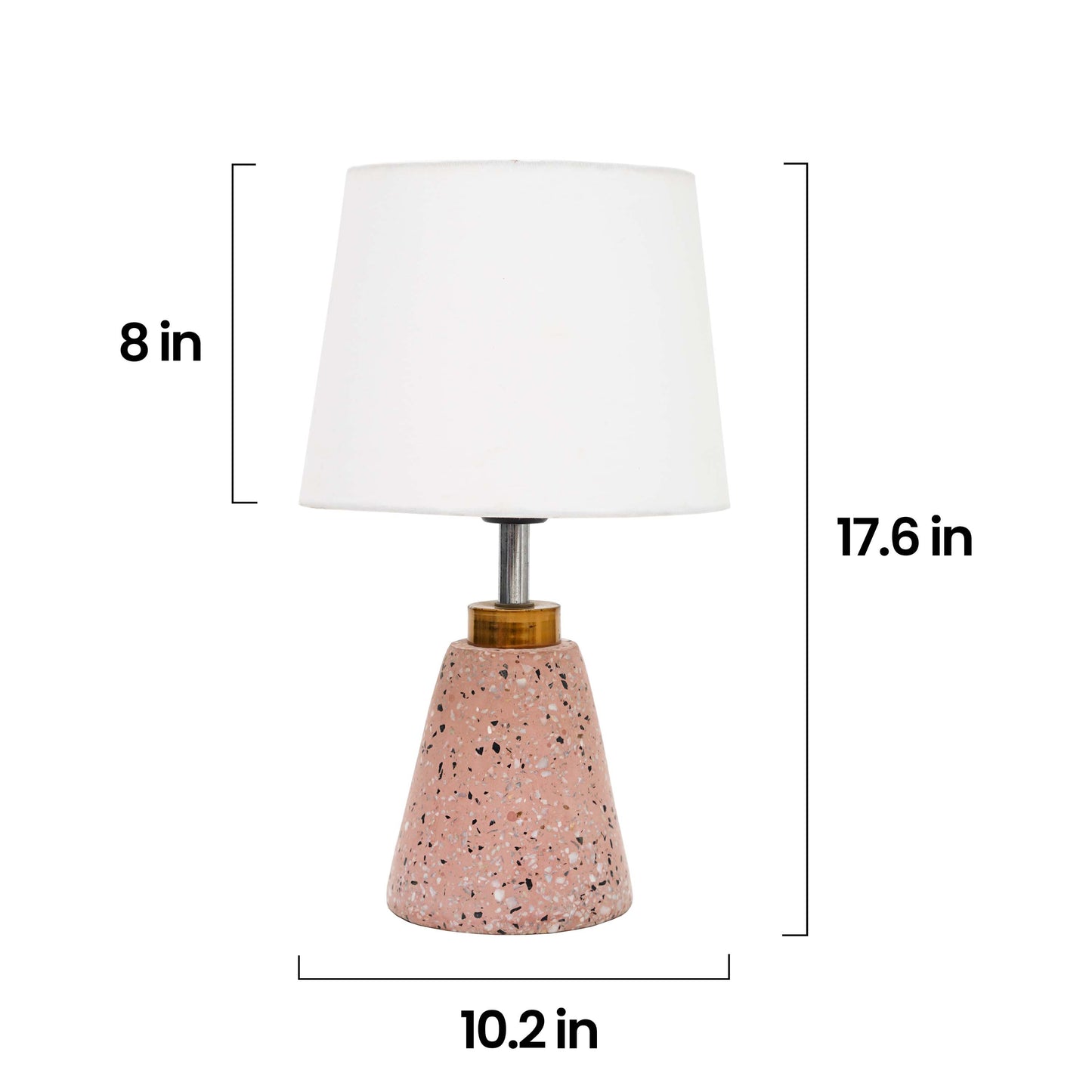 Terrazzo Table Lamps - Cone Terra