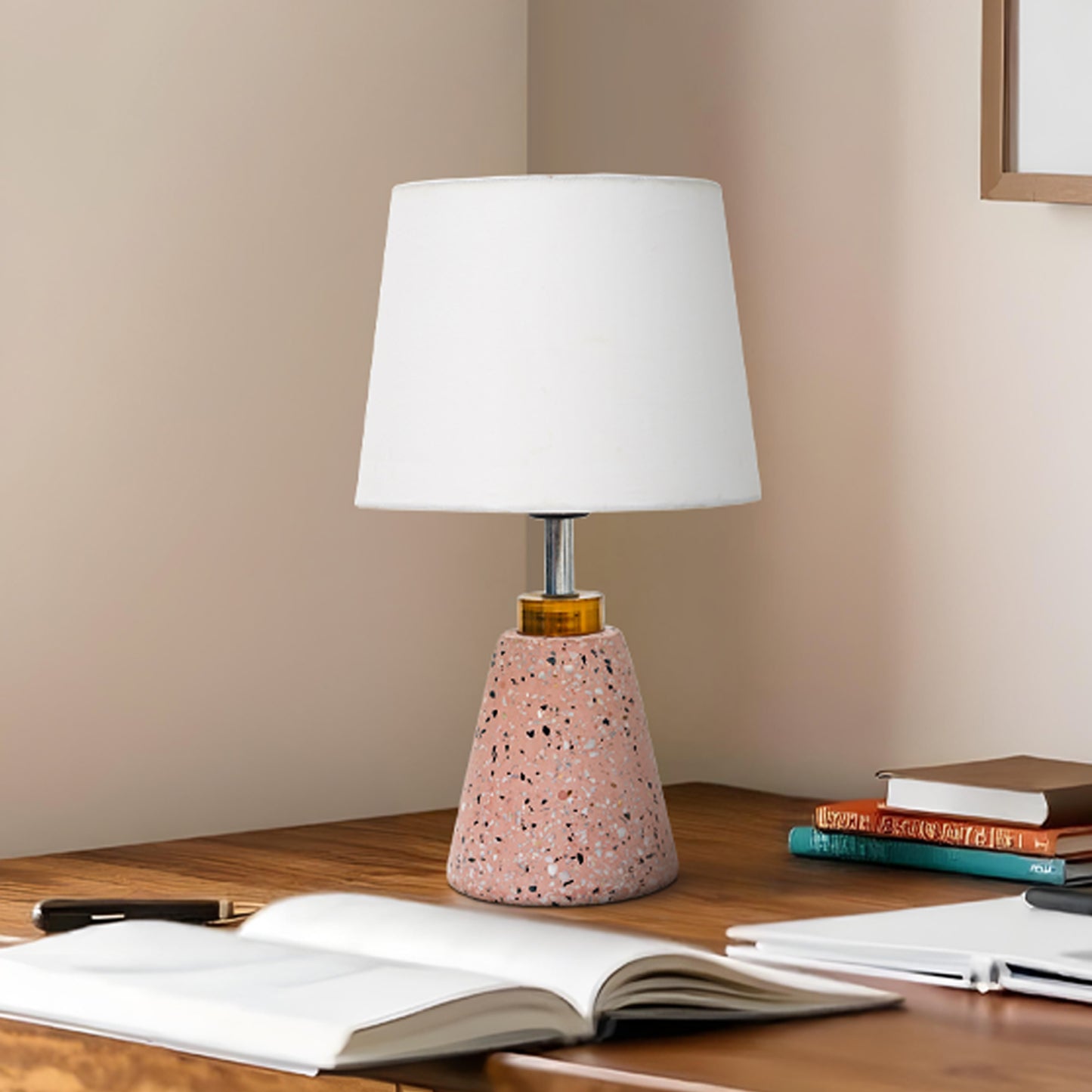 Terrazzo Table Lamps - Cone Terra