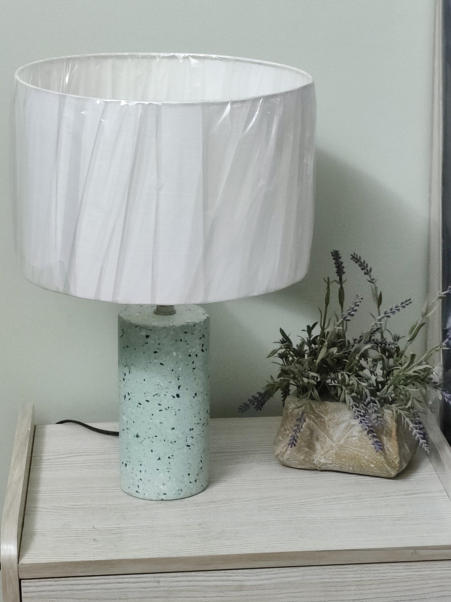 Terrazzo Table Lamps - Cylinder Terra
