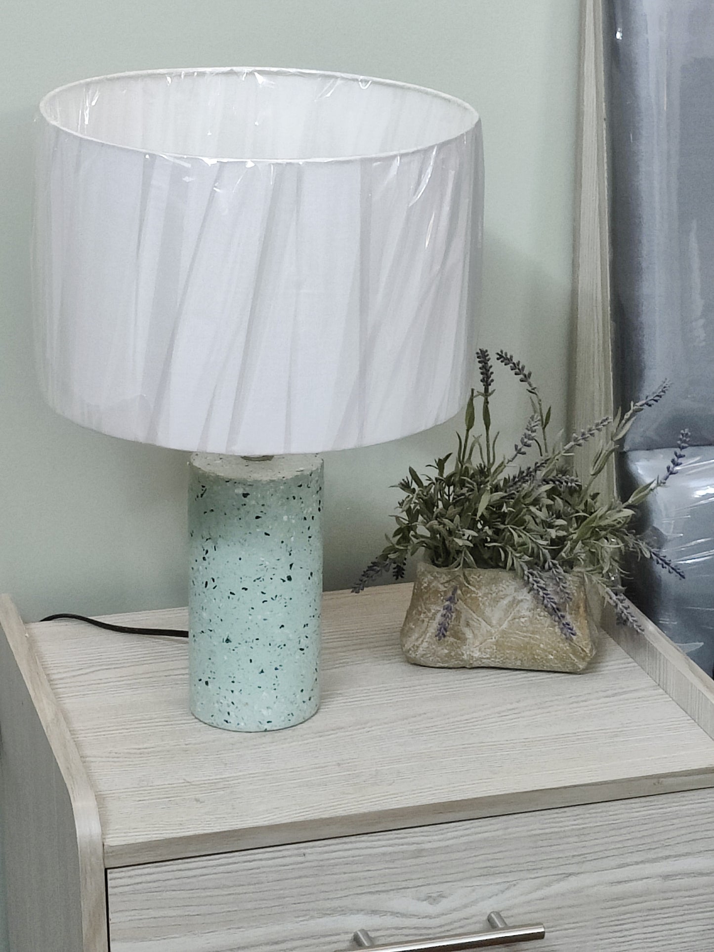 Terrazzo Table Lamps - Cylinder Terra